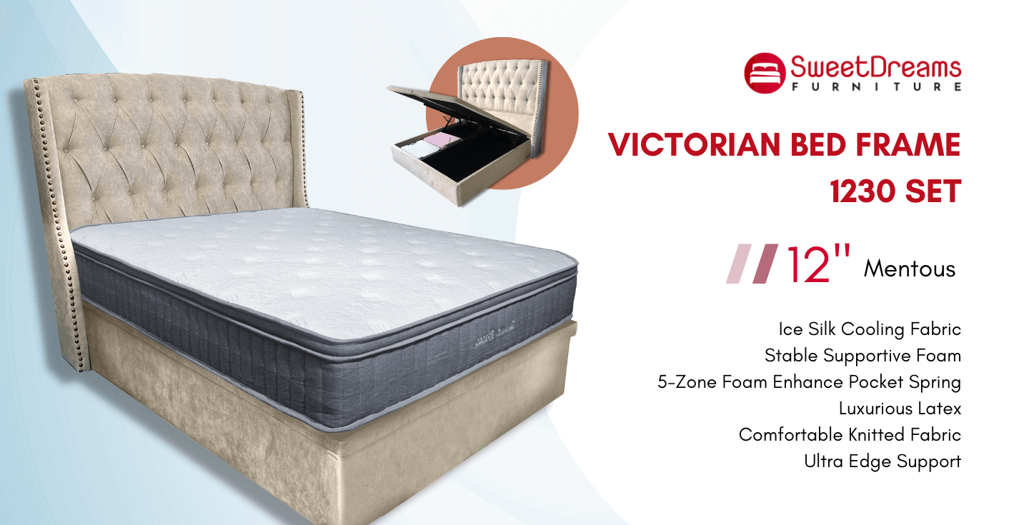 Victorian Bed Frame 1230 set